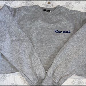 Cropped Sweatshirt Brandy Melville